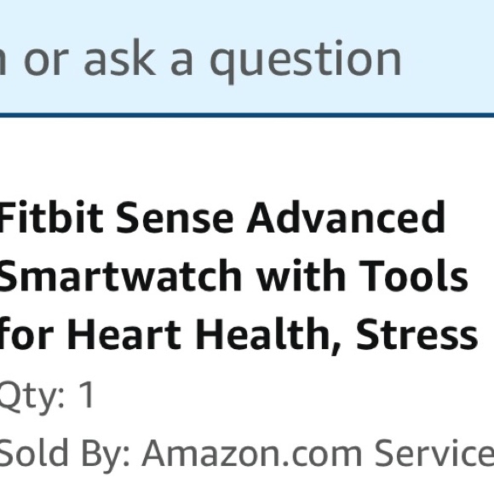 Fitbit Sense Advanced Smartwatch